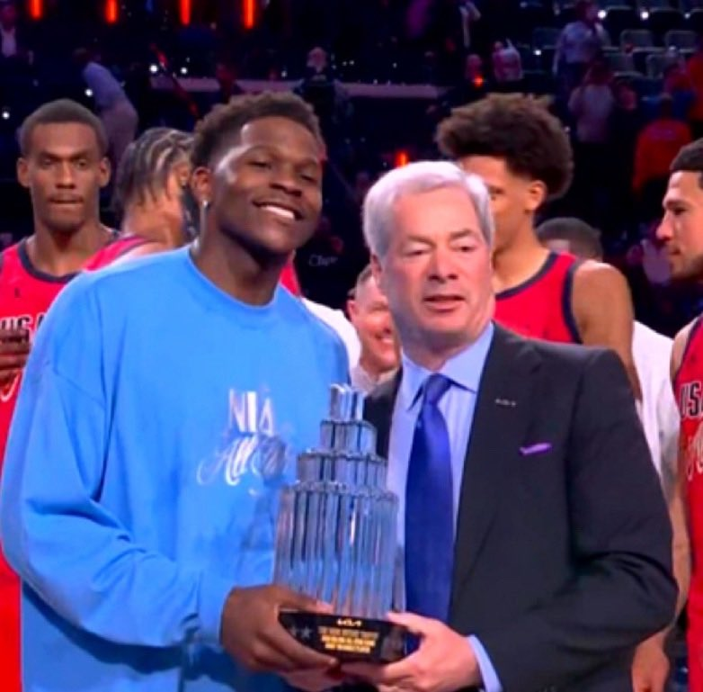 Anthony Edwards fue el MVP del All-Star Game
